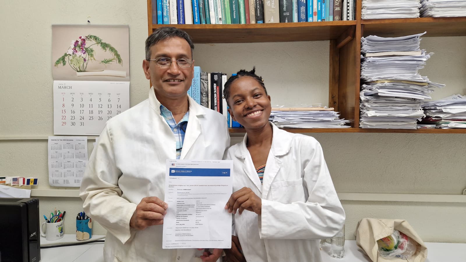 Bajan scientist discovers new microbes to transform waste into medicine, industry