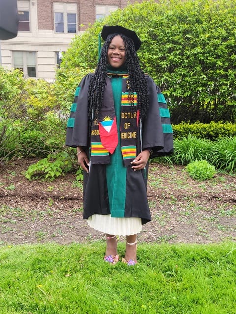 Antiguan Janae Martin Earns Medical Degree