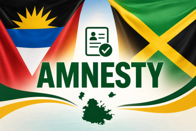 Jamaicans Urged to Take Advantage of Antigua and Barbuda’s Immigration Amnesty
