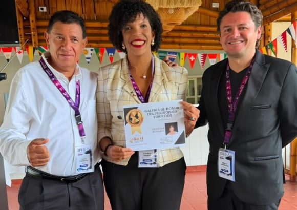 Dominican tourism journalist Cristina Rosario inducted into OMPT Hall of Honor