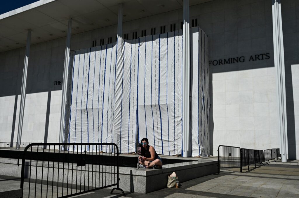 Trump’s name removed from Kennedy Center arts venue