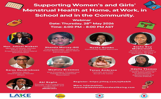 Nevis Department of Gender Affairs participates in Menstrual Hygiene Day 2026 activities
