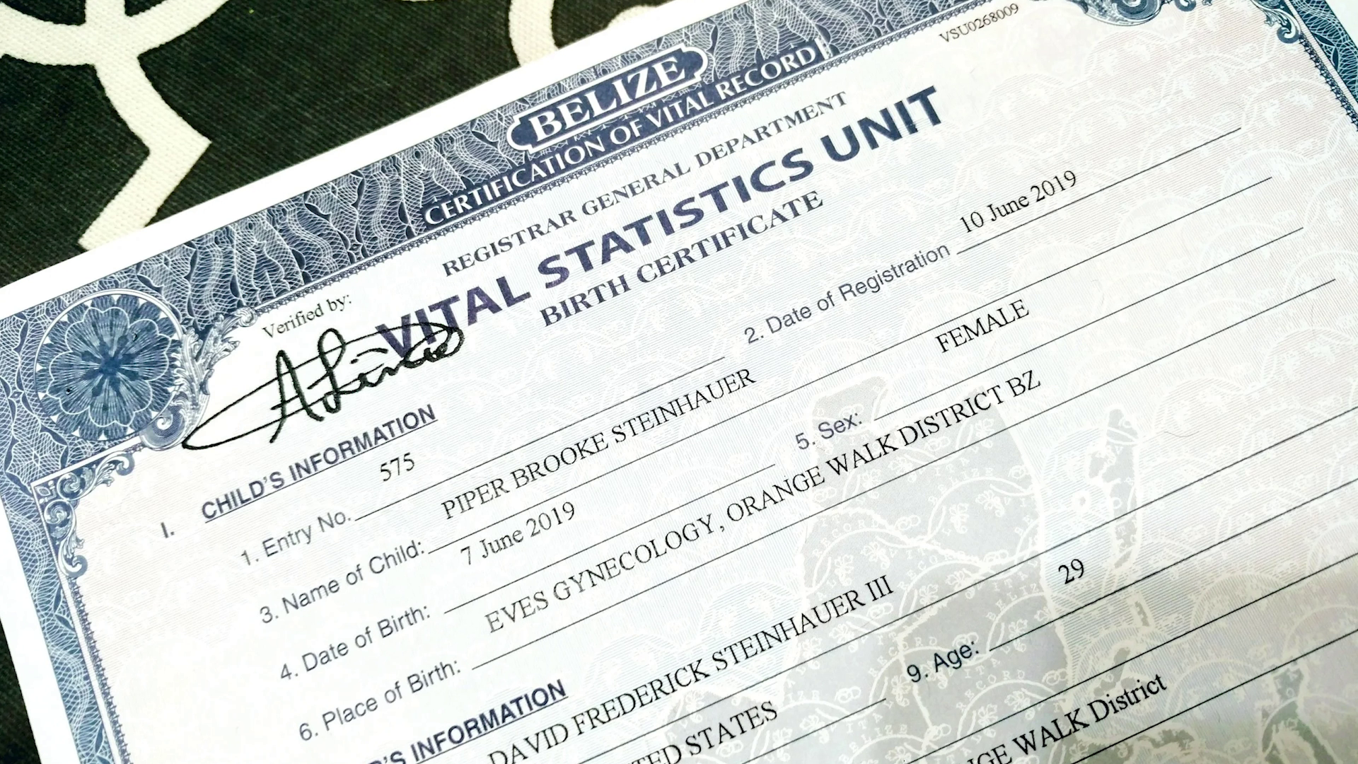 Print-It-Yourself Belizean Birth Certificates Draw Backlash