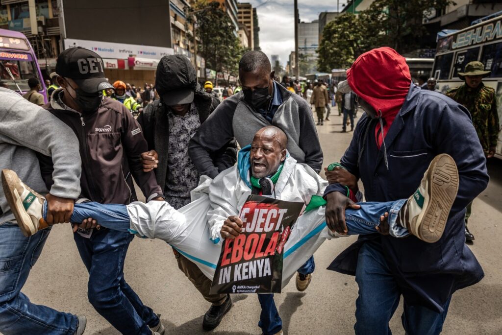Two killed in Kenya protests over US Ebola centre — rights group
