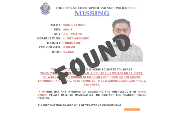 Update: Police confirm missing hiker found dead