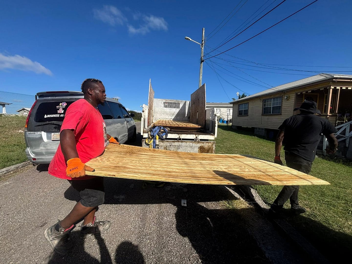 PM Browne Says Second Batch of Building Materials Now Being Distributed