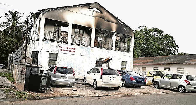 Arson displaces forty residents