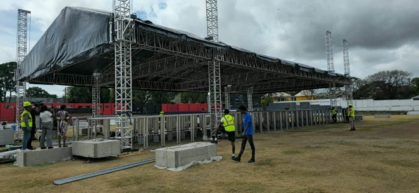 All Eyes on ARG as Giant Carnival Stage Goes Up
