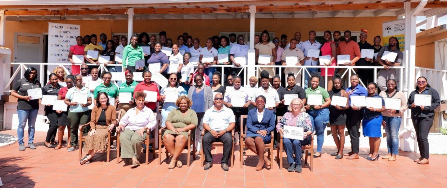 Over 100 hospitality professionals complete Caribbean Supercharged Training in Grenada