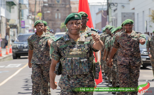 St. Kitts-Nevis Defence Force introduces digital combat uniforms