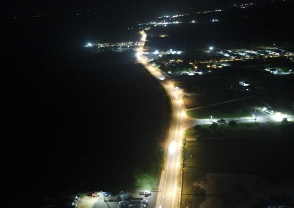 Edeeste illuminates main access to Higüey with RD$8.2 million investment