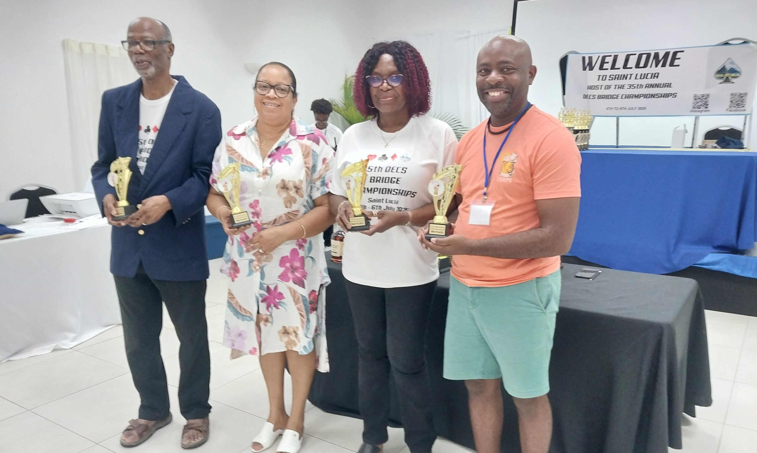 Ten to represent Saint Lucia at OECS bridge tournament