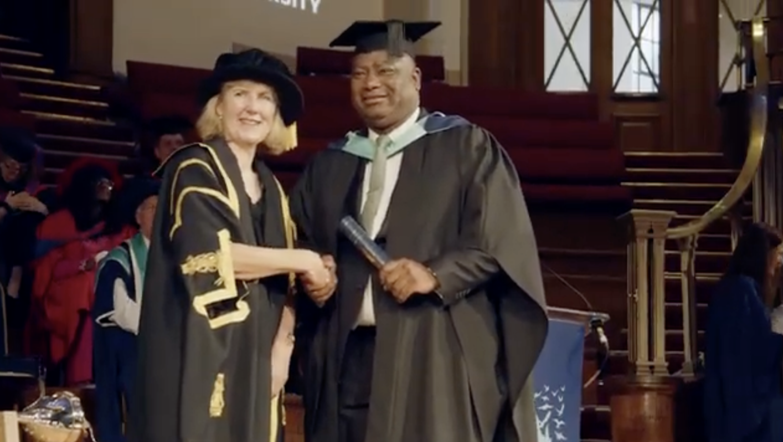 ABWU Deputy General Secretary Chester Hughes Graduates with Law Degree in the United Kingdom