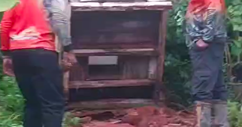 Missing man killed, buried in latrine