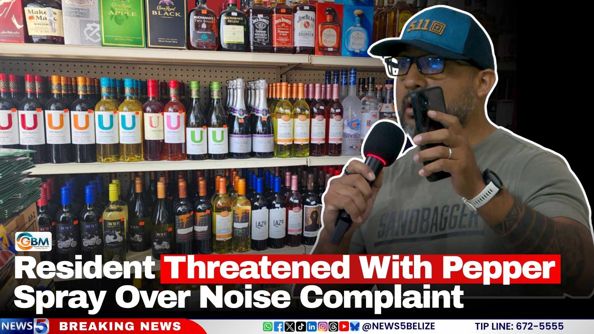Resident Threatened With Pepper Spray Over Noise Complaint