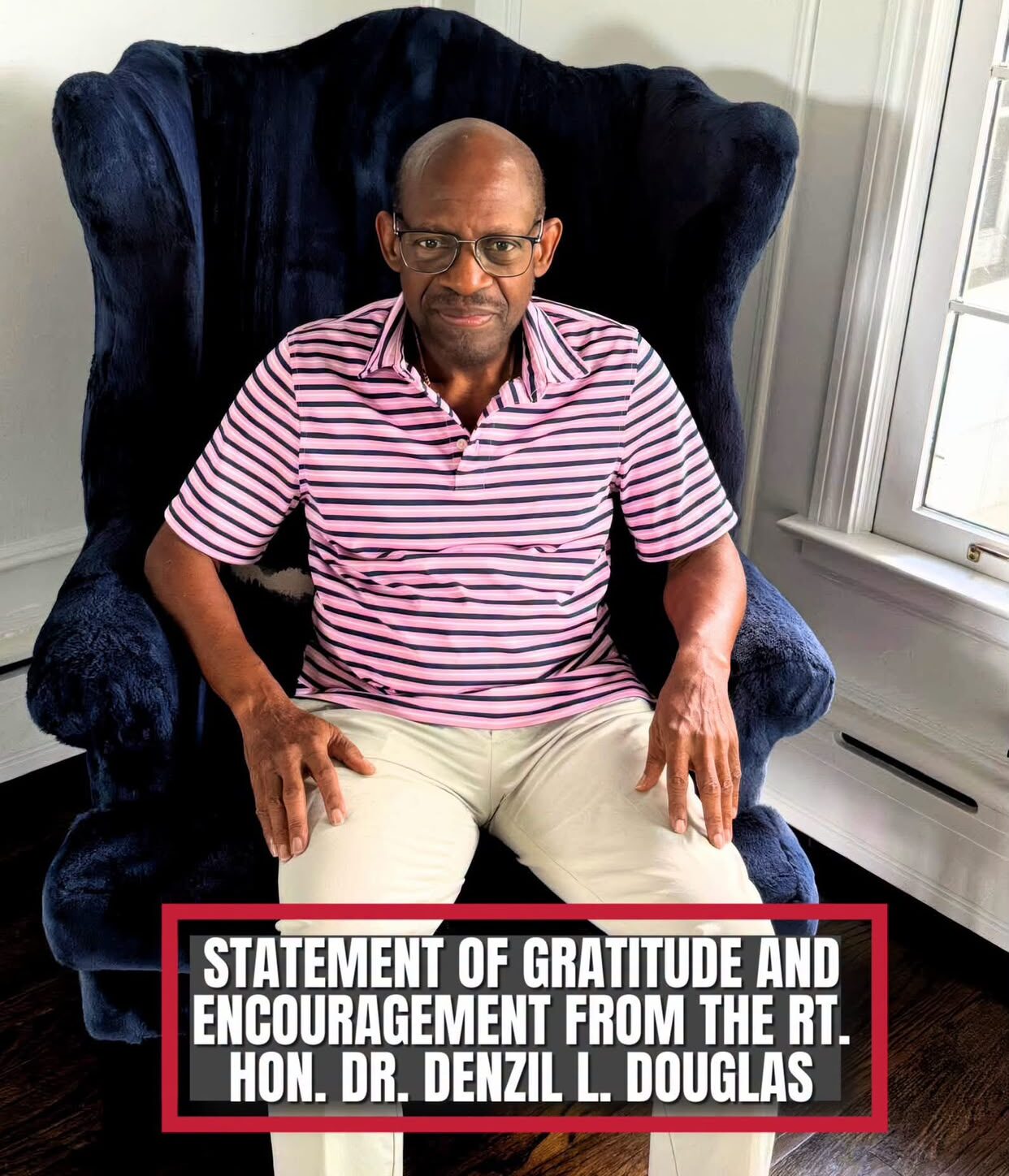 Former St. Kitts and Nevis Prime Minister Denzil Douglas Recovering After Successful Back Surgery