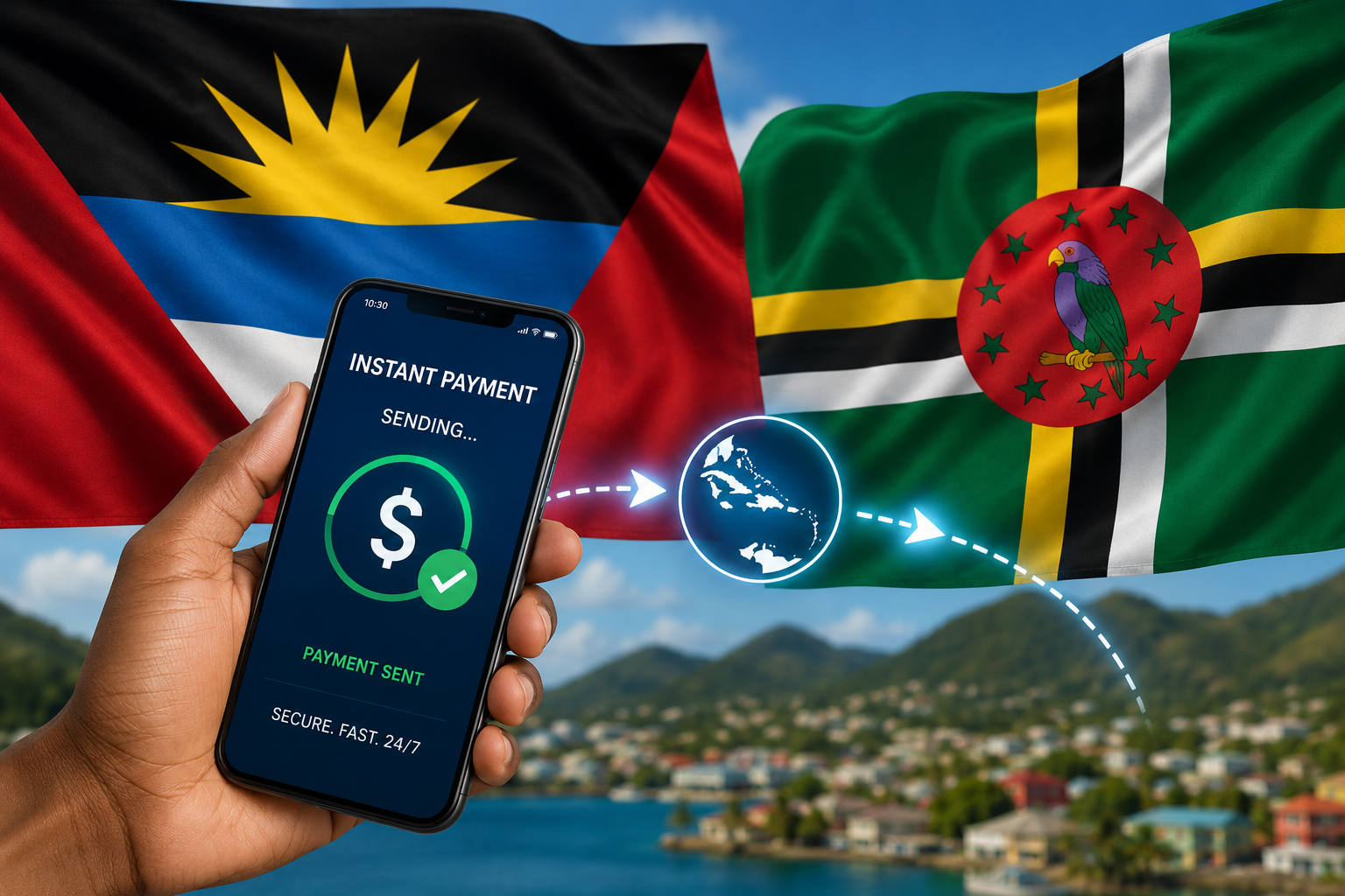 Central Bank Plans for Instant Cross-Border Payments Across Caribbean