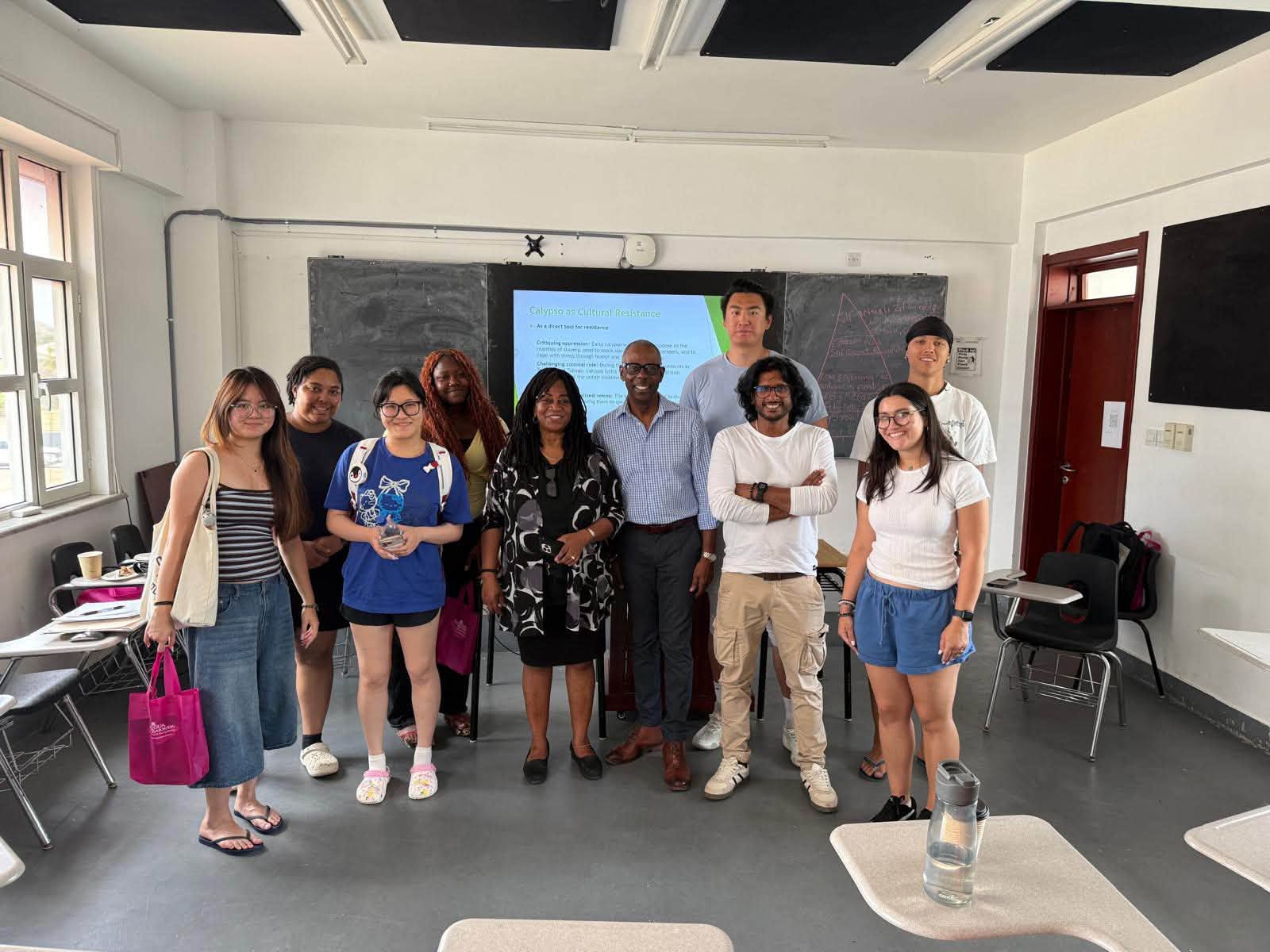 University of Toronto Students Take Part in Caribbean Study Program at UWI Five Islands