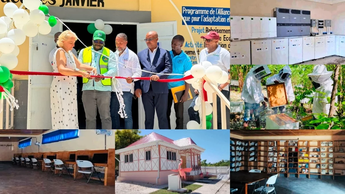 Tour of the Haiti’s Minister of the Environment in the South-East (video)