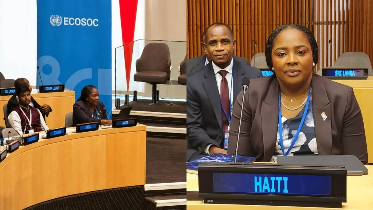 ECOSOC : Minister Paulemon calls for adapting the SDGs to the realities of vulnerable countries