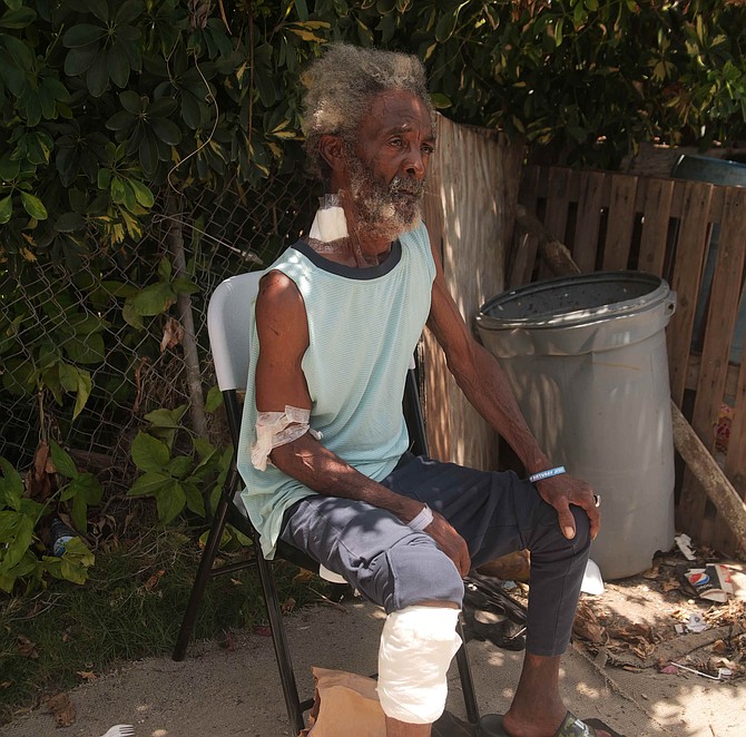 Elderly man attacked by pack of dogs