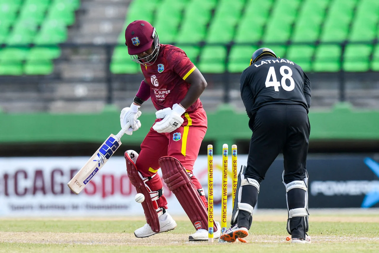 West Indies collapse gifts New Zealand series-levelling victory