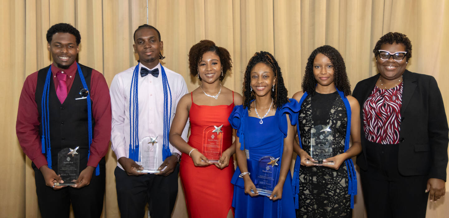 Republic Bank honours 5 TAMCC scholars for academic excellence