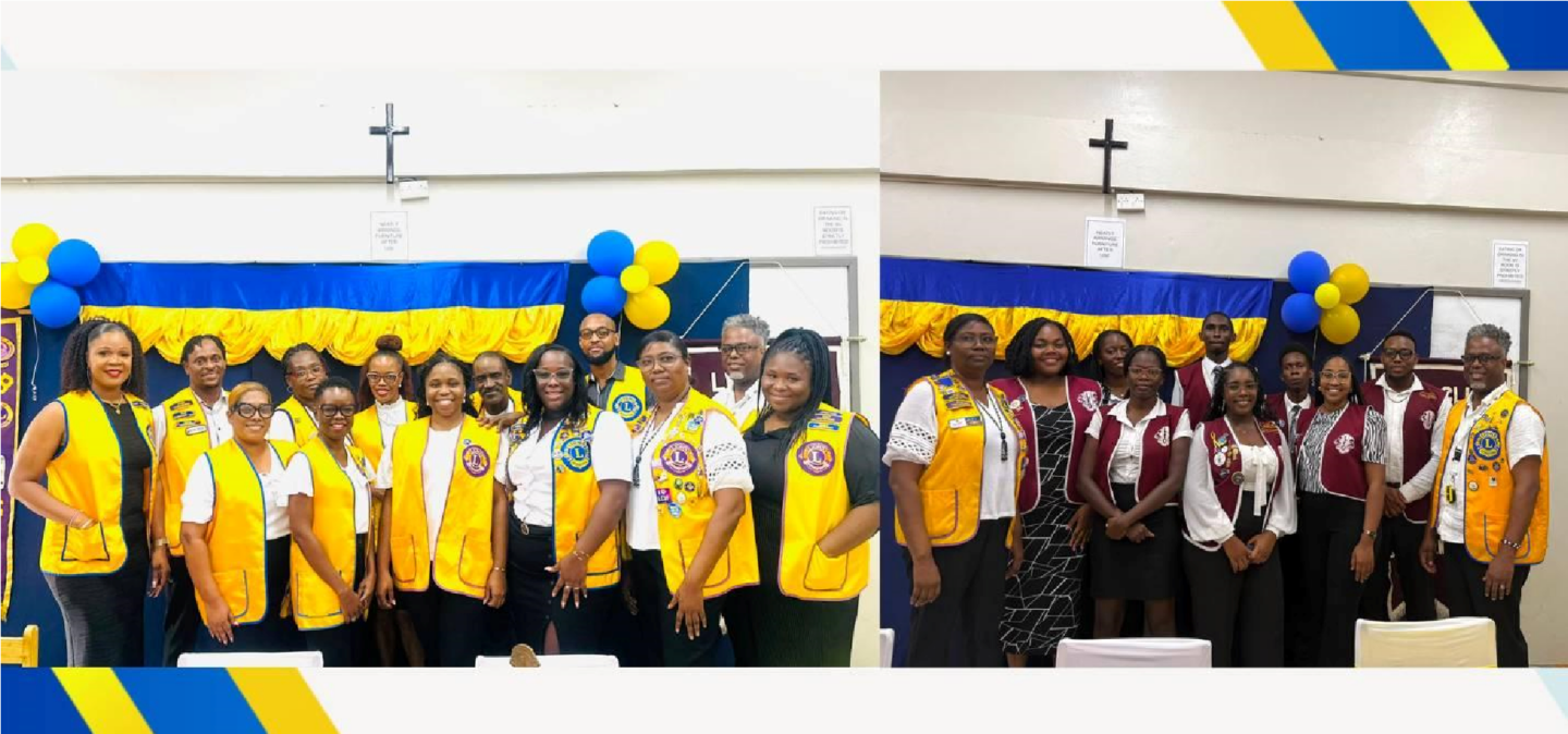 St Andrew’s Lions and Leo clubs install leadership team