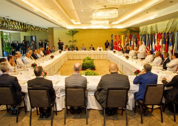 Diplomatic Corps reaffirms ties with the Dominican Republic at luncheon with Abinader