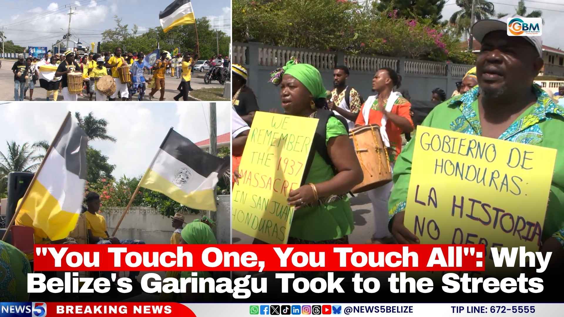“You Touch One, You Touch All”: Why Belize’s Garinagu Took to the Streets