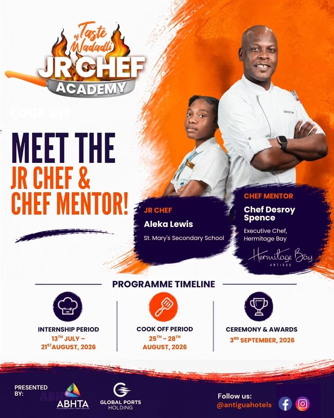 St. Mary’s Student Begins Culinary Internship Through Junior Chef Academy