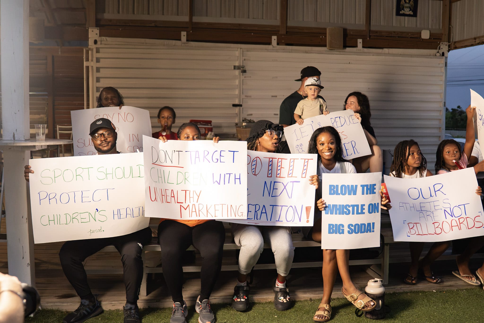Youth advocates join global ‘Kick Big Soda Out’ movement during FIFA World Cup