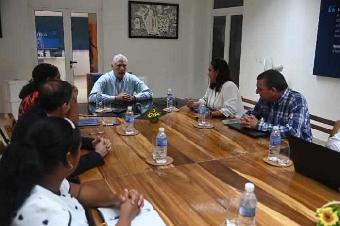 Cuban President visits Havana Science and Technology Park