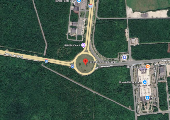 Punta Cana roundabout will be replaced by an overpass