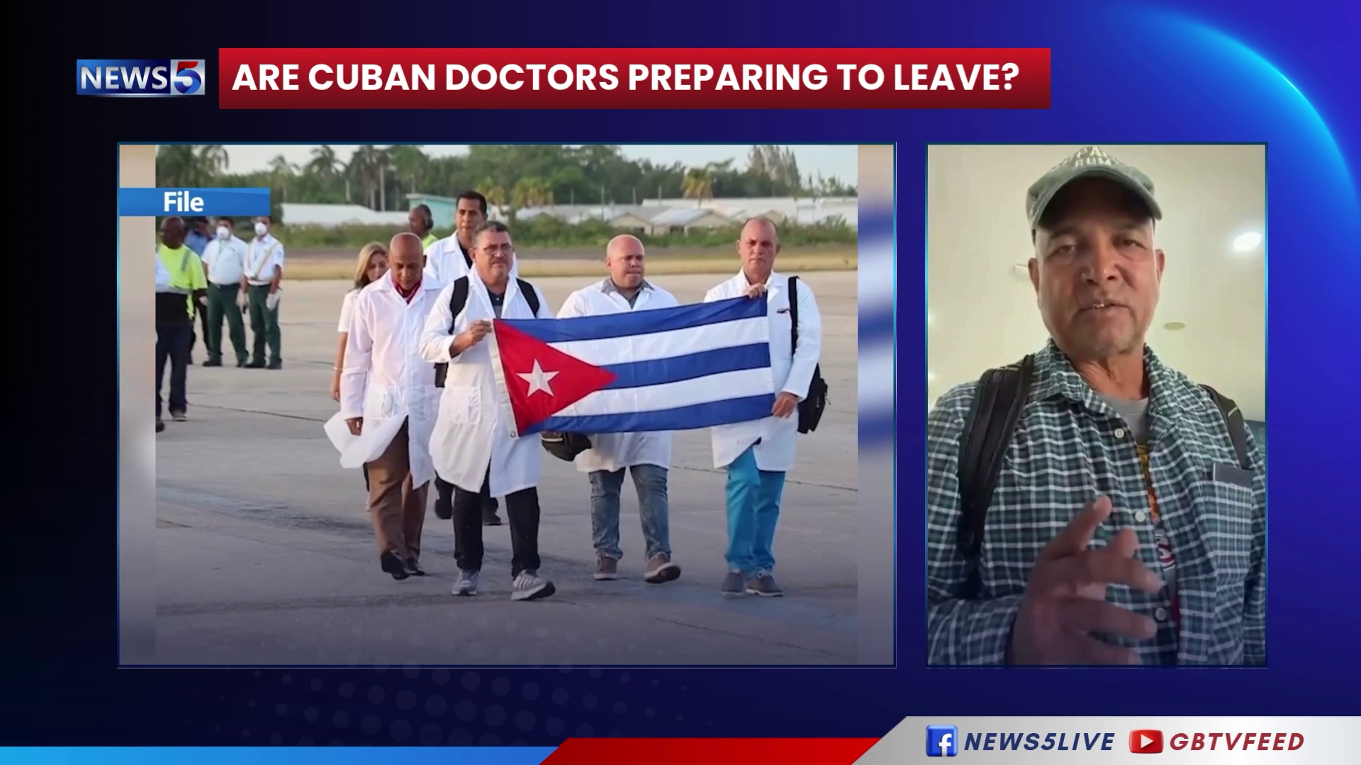 Bernard Rejects Cuban Doctors’ Departure Claims