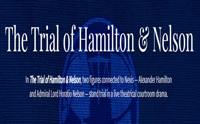 The Trial of Hamilton and Nelson this Saturday, August 29 at 6pm