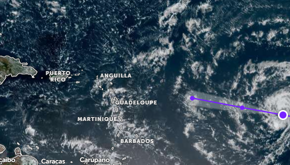 INDOMET tracks Tropical Storm Dolly while showers affect parts of Dominican Republic