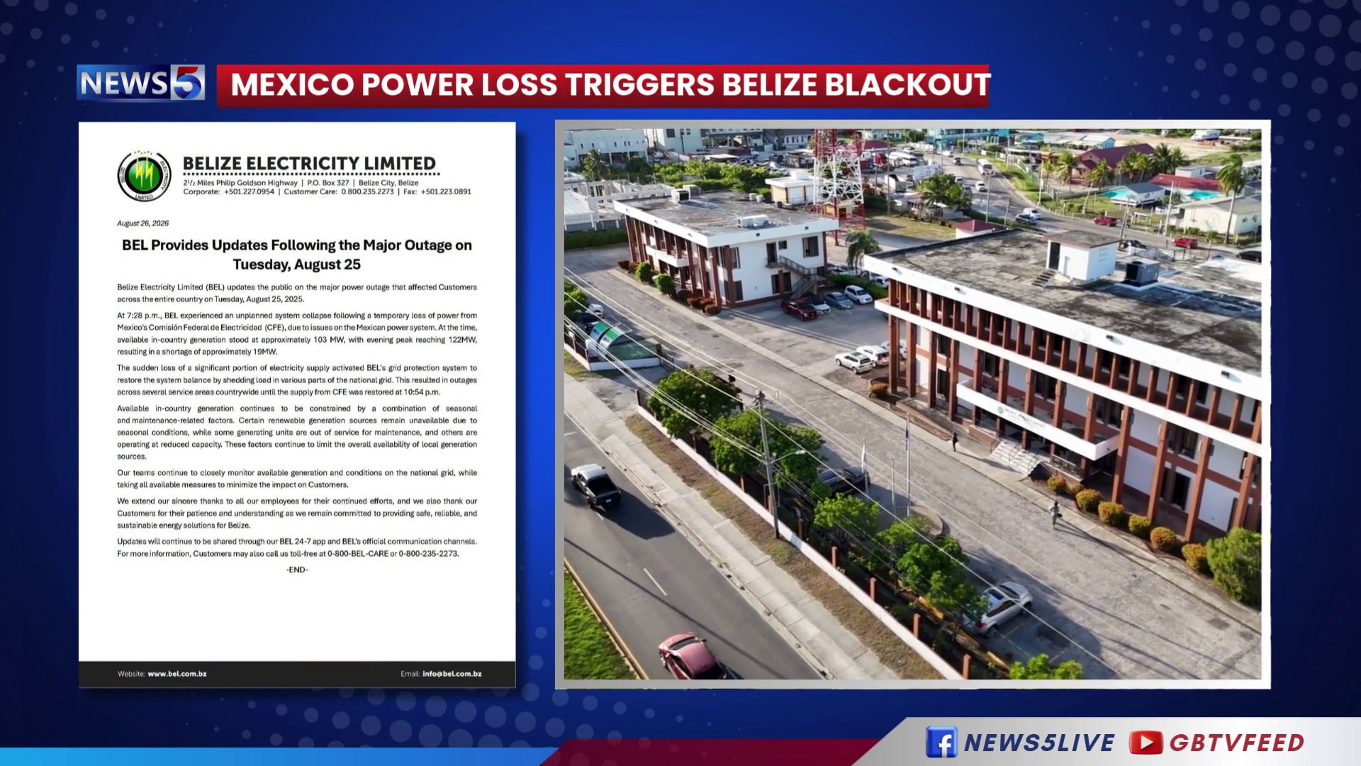 Nationwide Blackout Exposes Belize’s Energy Dependence