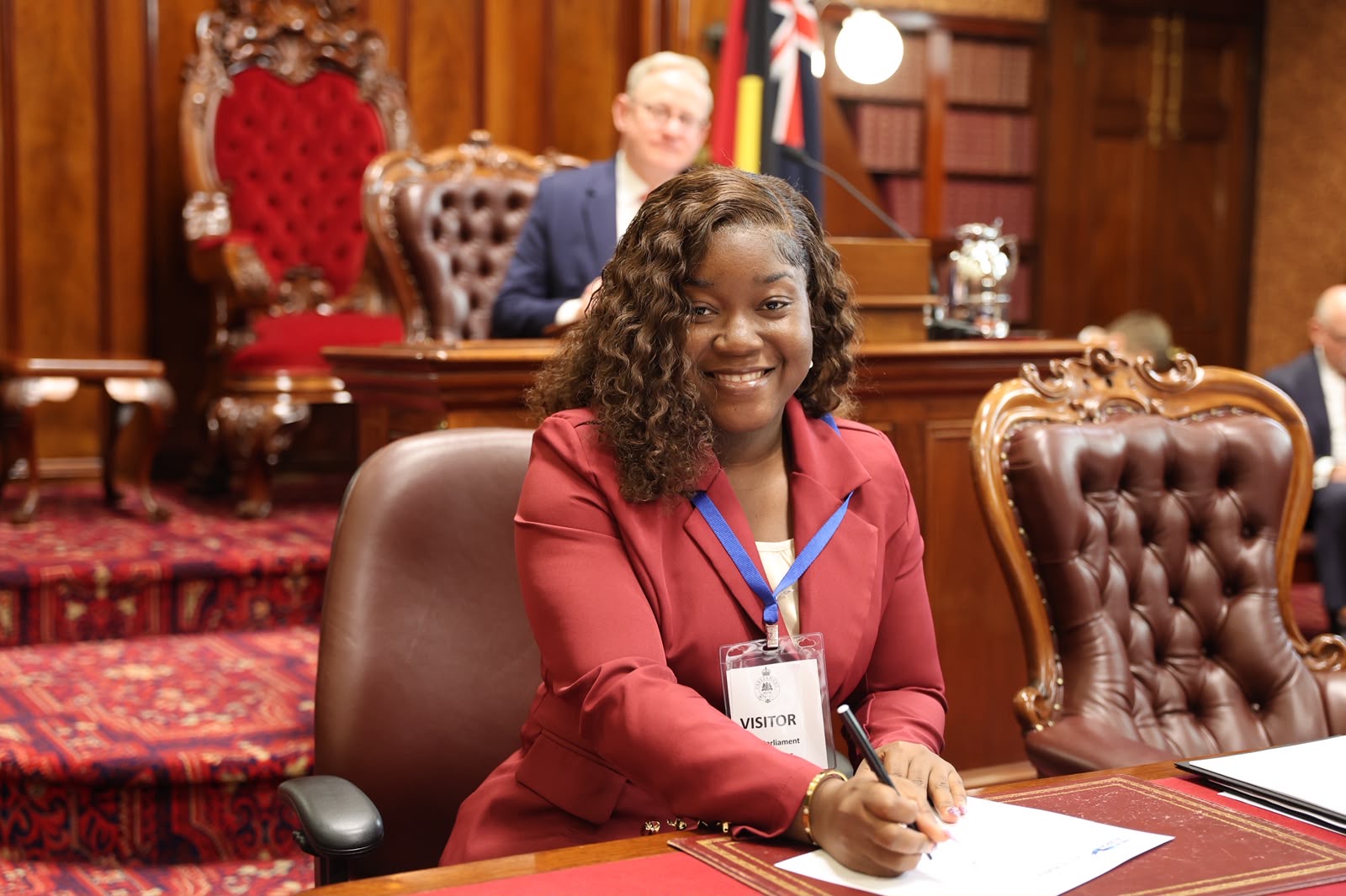 Grenada at 13th Commonwealth Youth Parliament, Australia