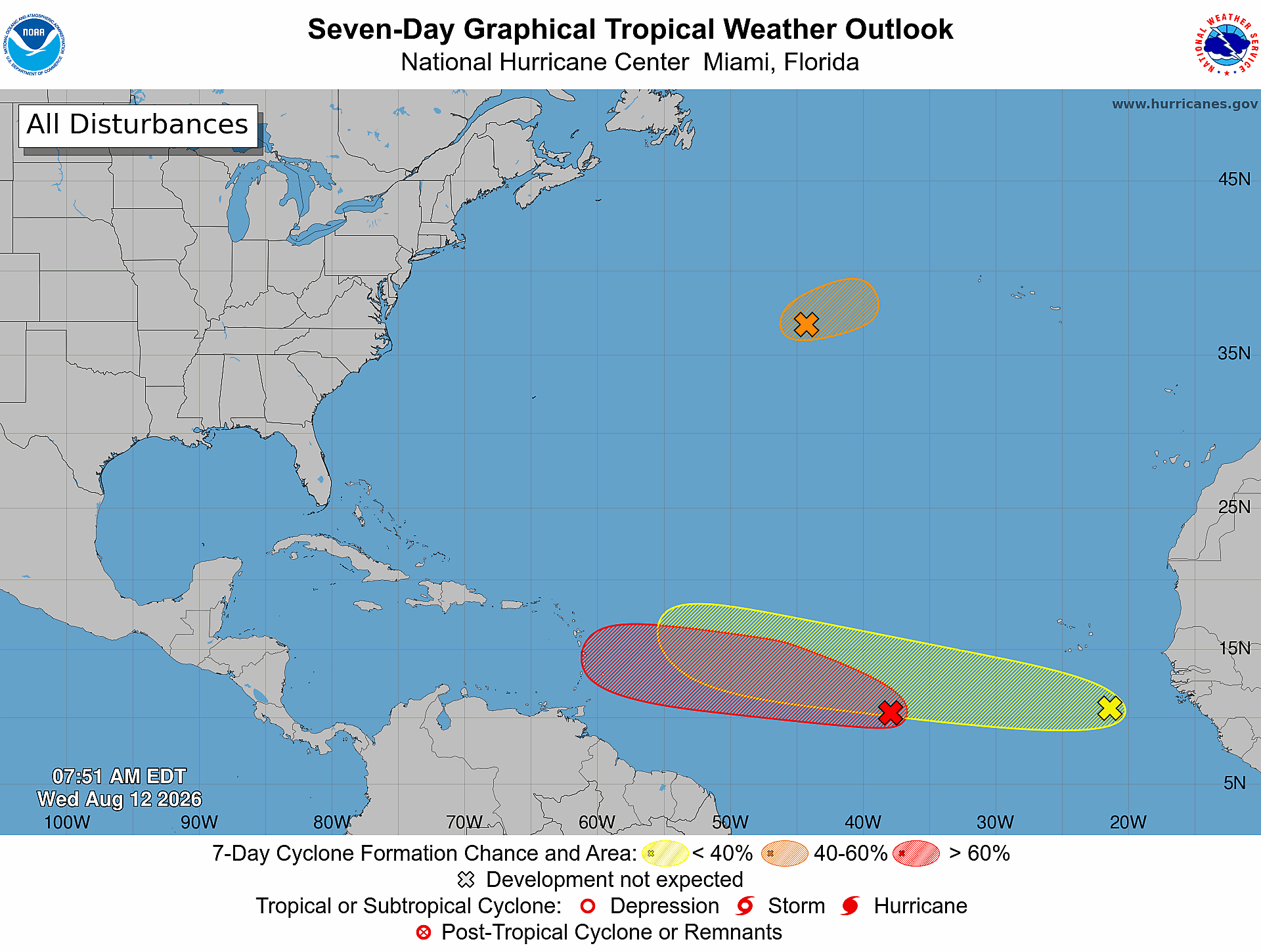Tropical Storm Cristobal No Threat to Caribbean