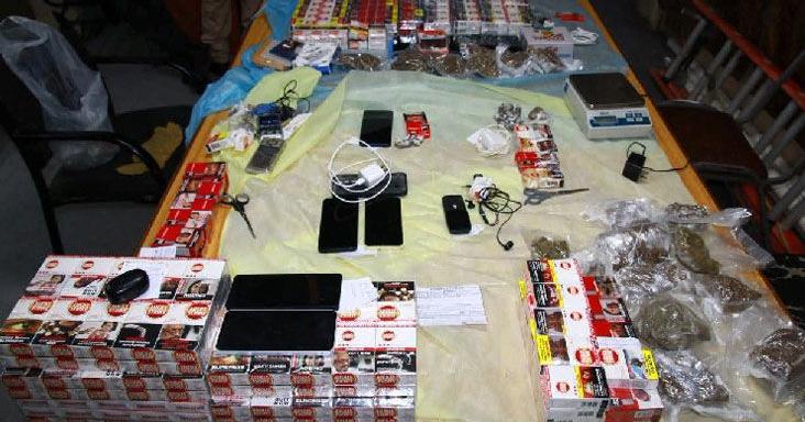 Officers find 14 phones, 285 packs of cigarettes at MSP