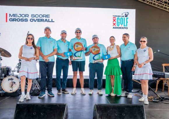 Julio Espínola and Eduardo Lomba win top honors at Adoexpo Golf Tournament