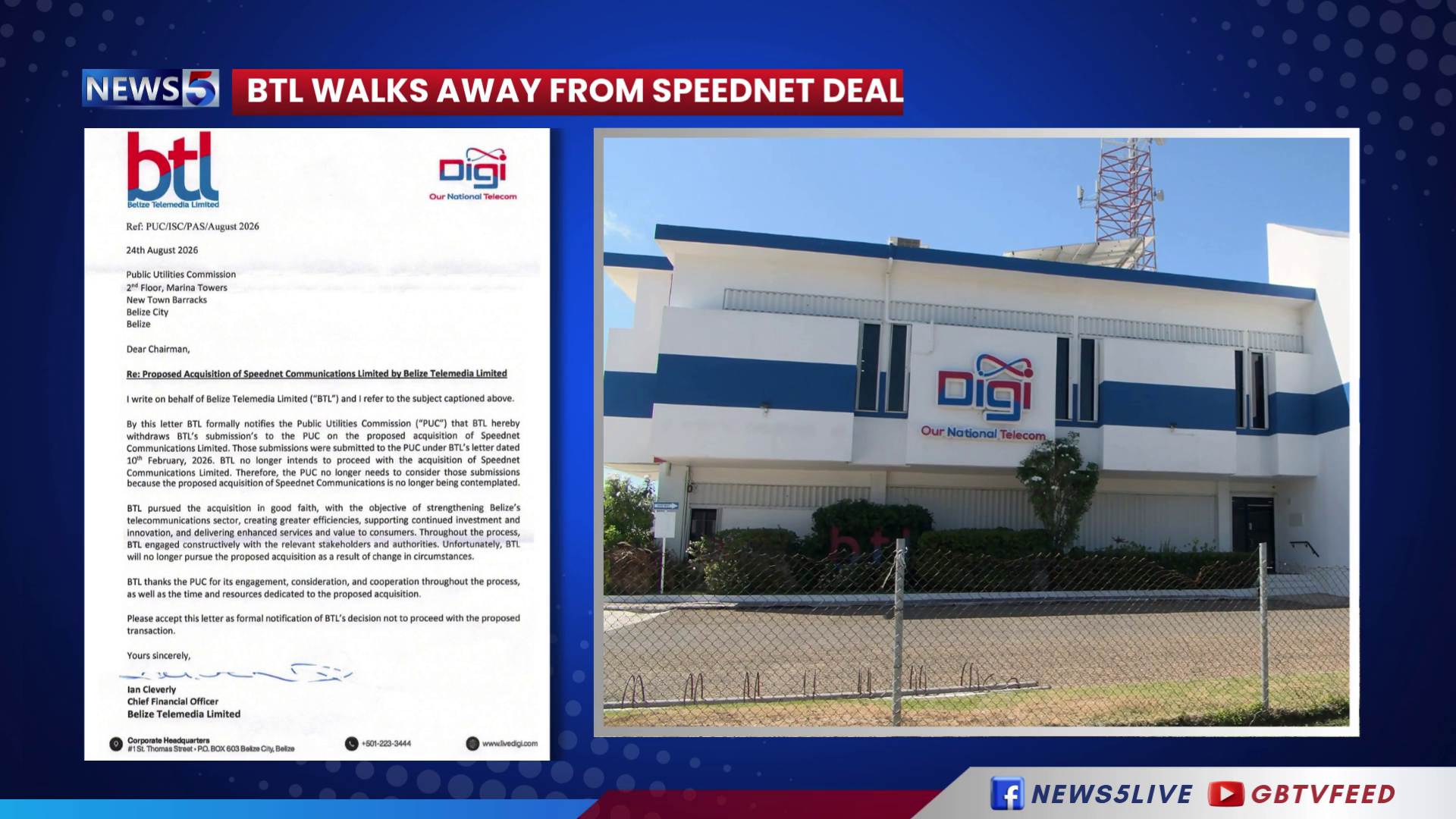 “Changed Circumstances” Kill BTL-Speednet Acquisition