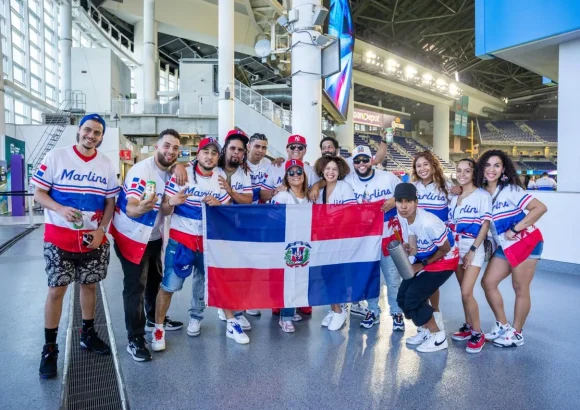 Arajet and Miami Marlins celebrate Dominican Heritage Day in Miami