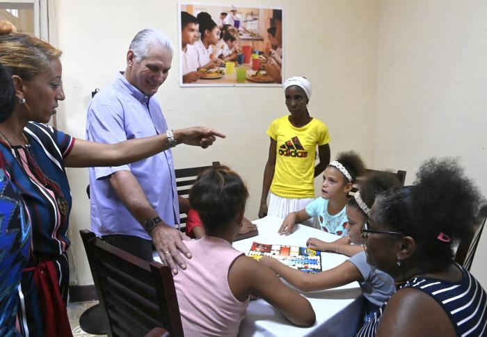 Cuba with its heart in the center of its chest