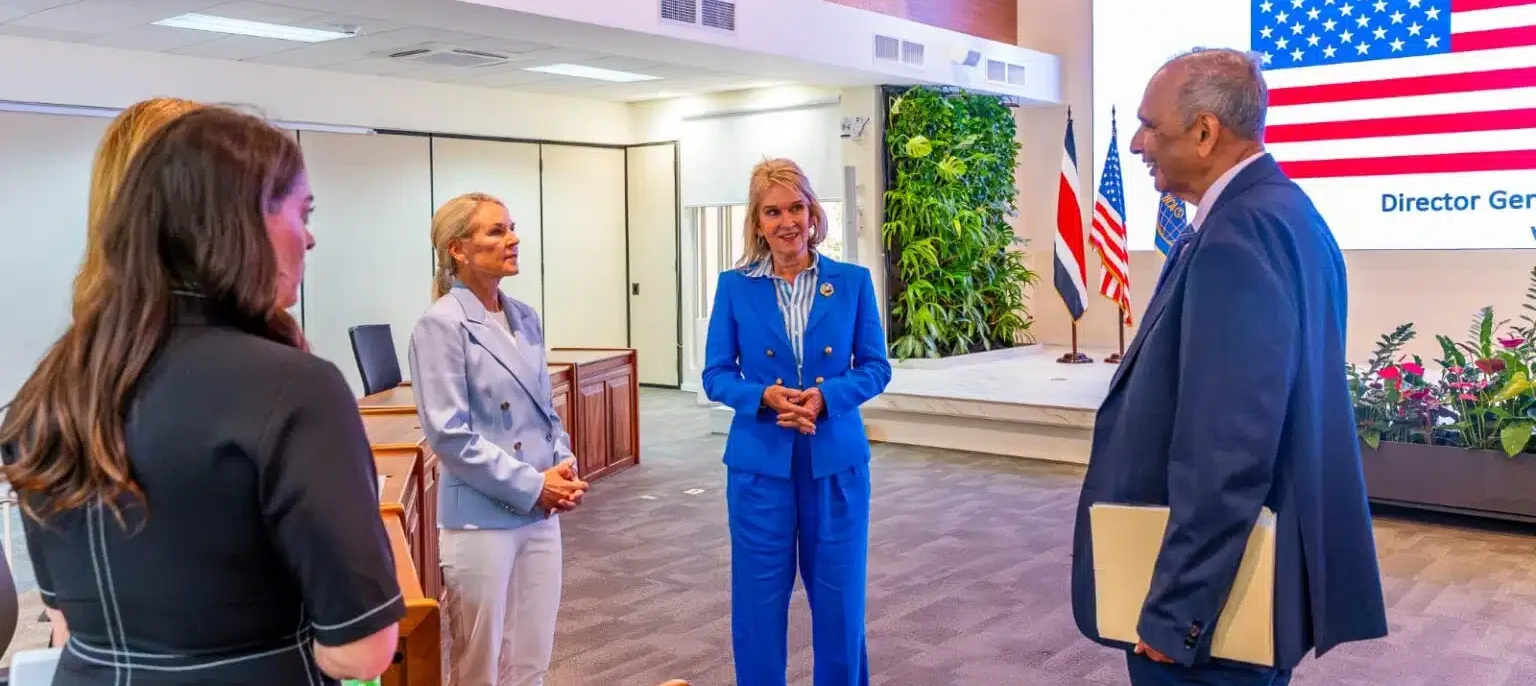 US delegation meets IICA leadership to discuss food security and agricultural cooperation
