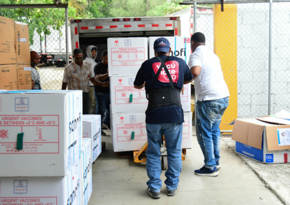 Dominican Republic receives more than 436,000 vaccine doses to protect children