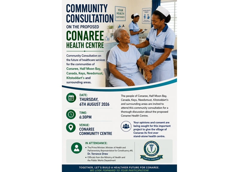 Community Consultation on Proposed Conaree Health Centre