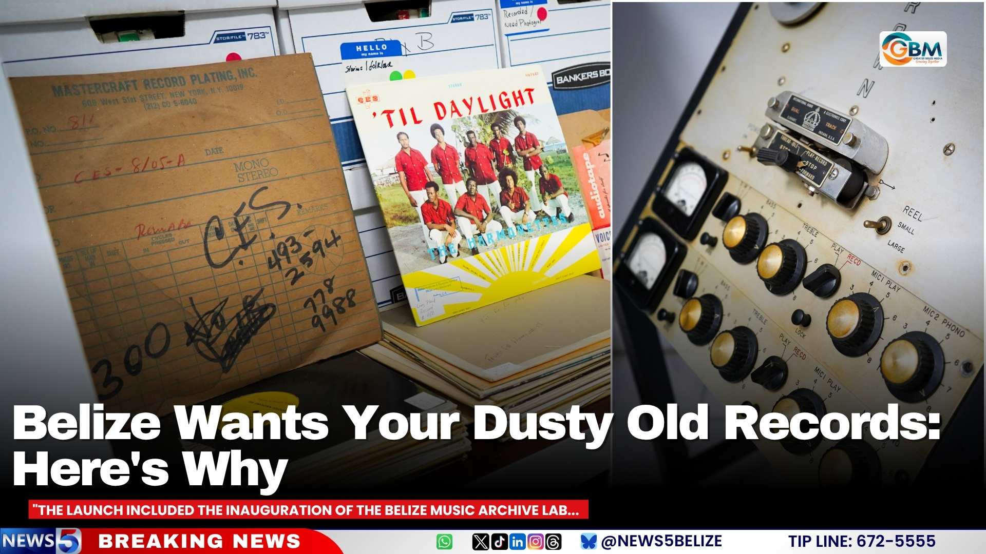 Belize Wants Your Dusty Old Records: Here’s Why