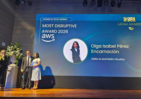 Dominican AI aviation initiative SARA wins Most Disruptive Award at Women in Tech LATAM 2026